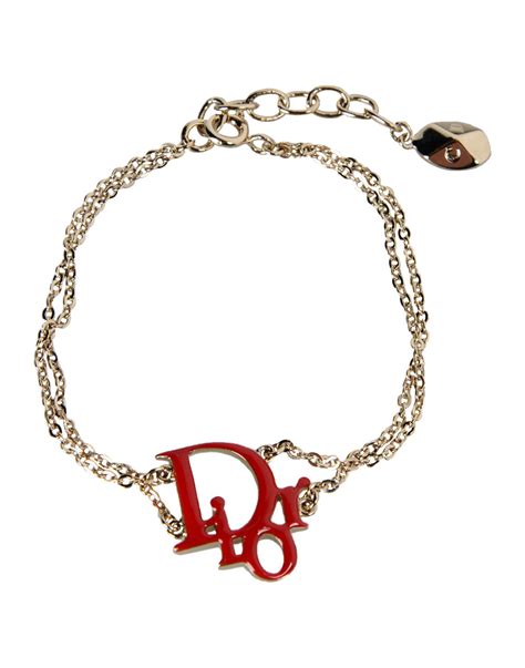 dior red bracelet